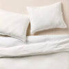 Heavyweight Linen Blend Duvet Cover & Pillow Sham Set - King