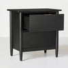 2 Drawer Modern Wood Nightstand