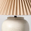 Ceramic Table Lamp Cream without Shade