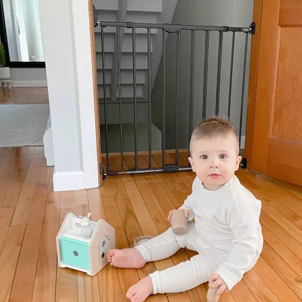 Easy Swing and Lock Stairway Gate