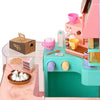 Love U Latte Coffee Shop Playset - 64pc