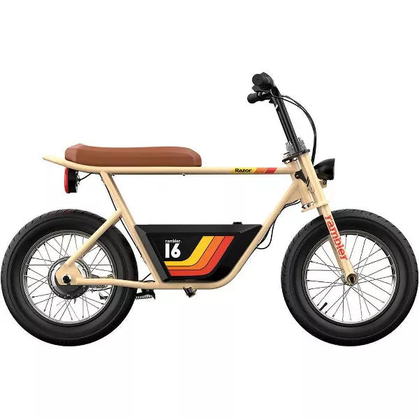 Rambler Step Over Electric Scooter - Beige