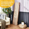 4-Panel Pegboard Display Folding Privacy Screen Craft Display