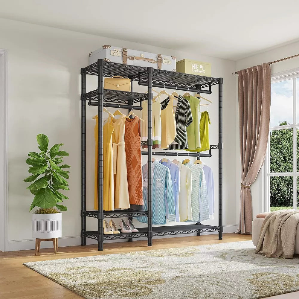 Garment Rack Heavy Duty Commercial Grade Clothes Rack – Salvage & Co Indy