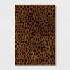 Daffodil Leopard Print Woven Rug