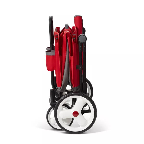 Convertible Kid and Cargo Stroller Wagon with Canopy