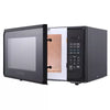 Microwave Oven - Stainless Steel Black: Countertop, Child Lock, 6 One-Touch Settings