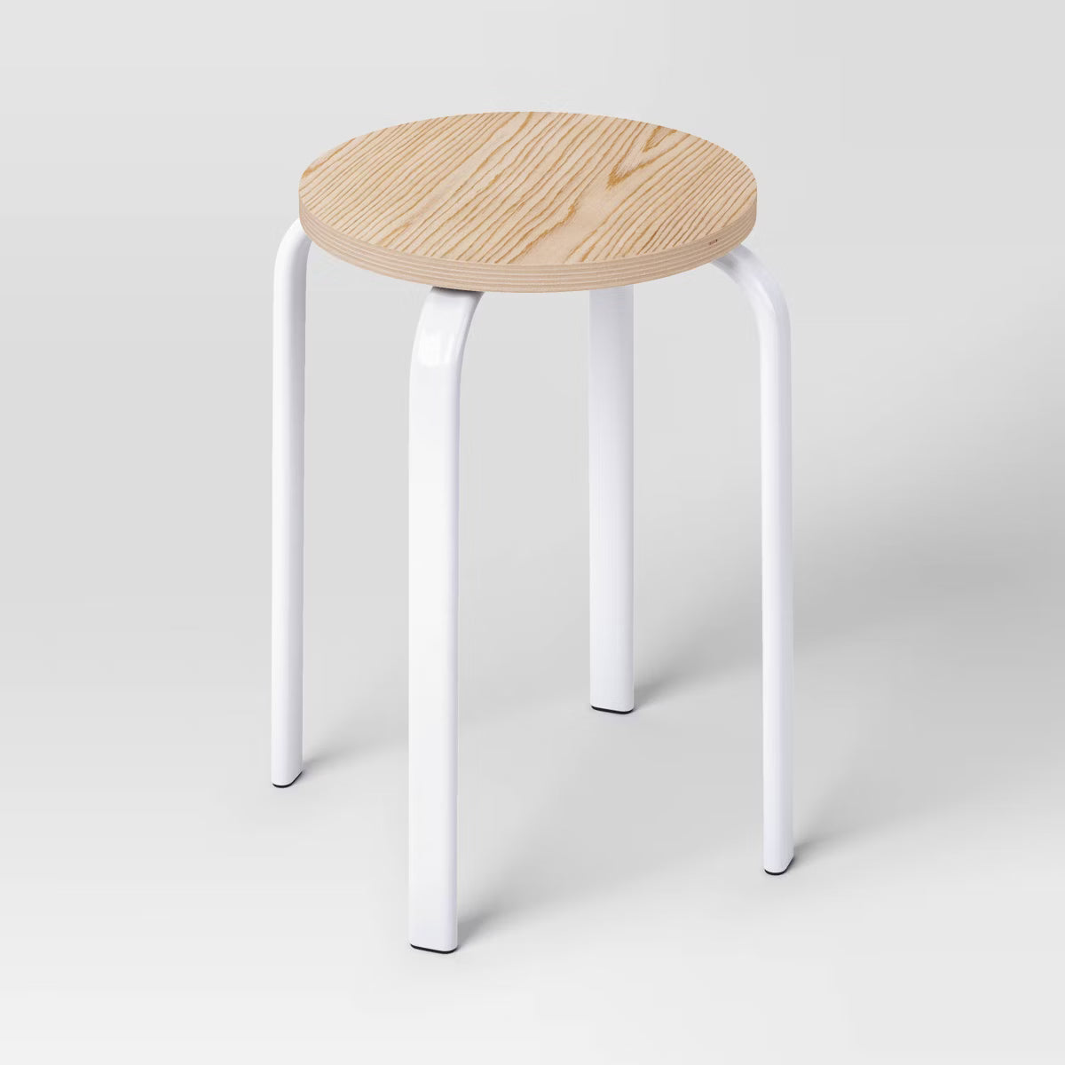 1-Piece Stackable Accent Stool
