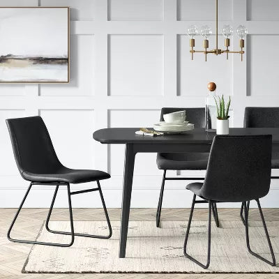 Bowden Faux Leather Dining Chairs