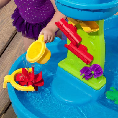 Rain Showers Splash Pond Water Table