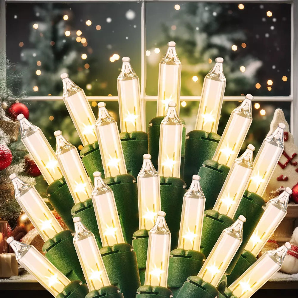 150 Count Clear Christmas String Lights, final cut