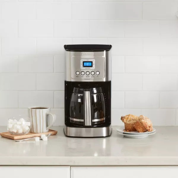 14 Cup Programmable Coffeemaker Stainless Steel