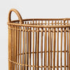 Round Decorative Baskets Natural