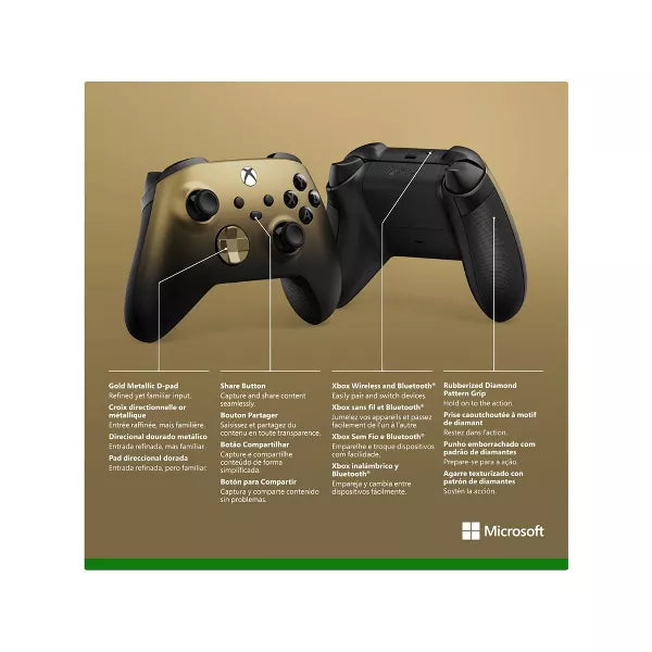 Xbox Series X|S Wireless Controller - Gold Shadow Special Edition