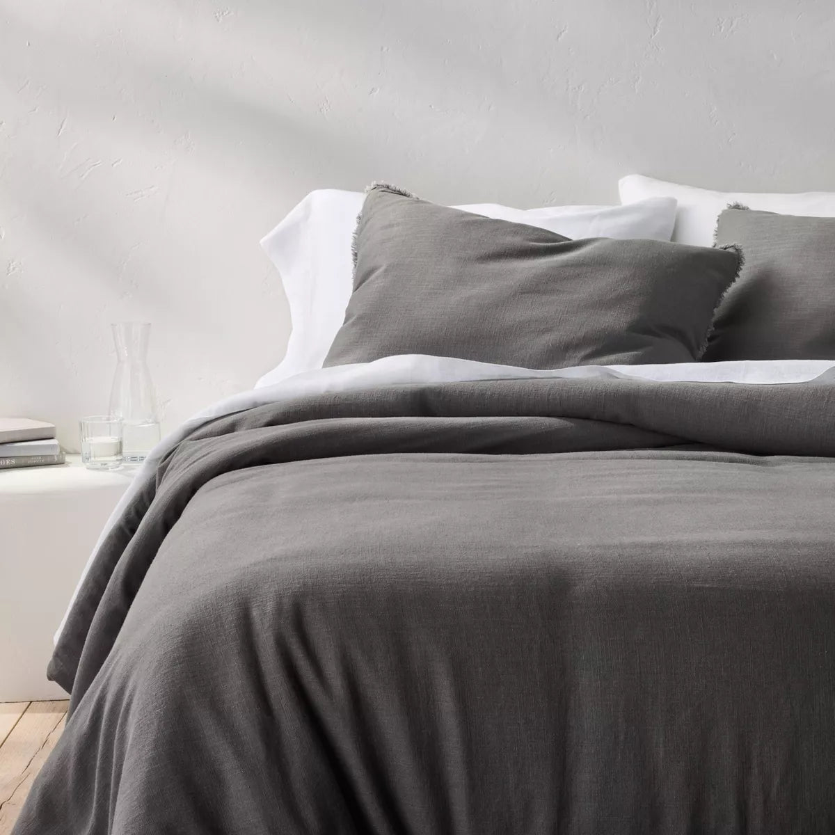 Heavyweight Linen Blend Comforter King