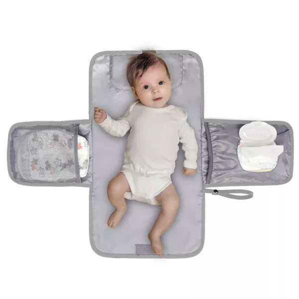 Diaper Bag Backpack with Portable Changing Pad, Pacifier Case and Stroller Straps