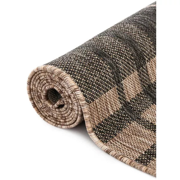 Outdoor Checkered - Buffalo Plaid Area Rug - 12ft Runner