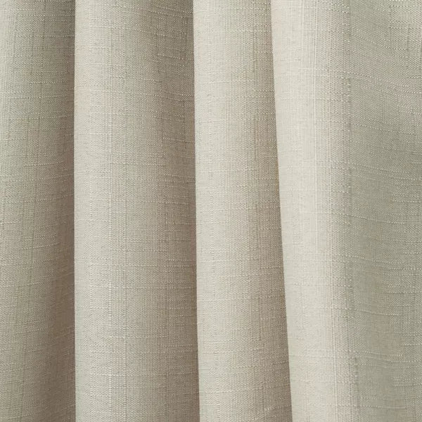 Loha Linen Braided Tab Top Curtain Panel Pair