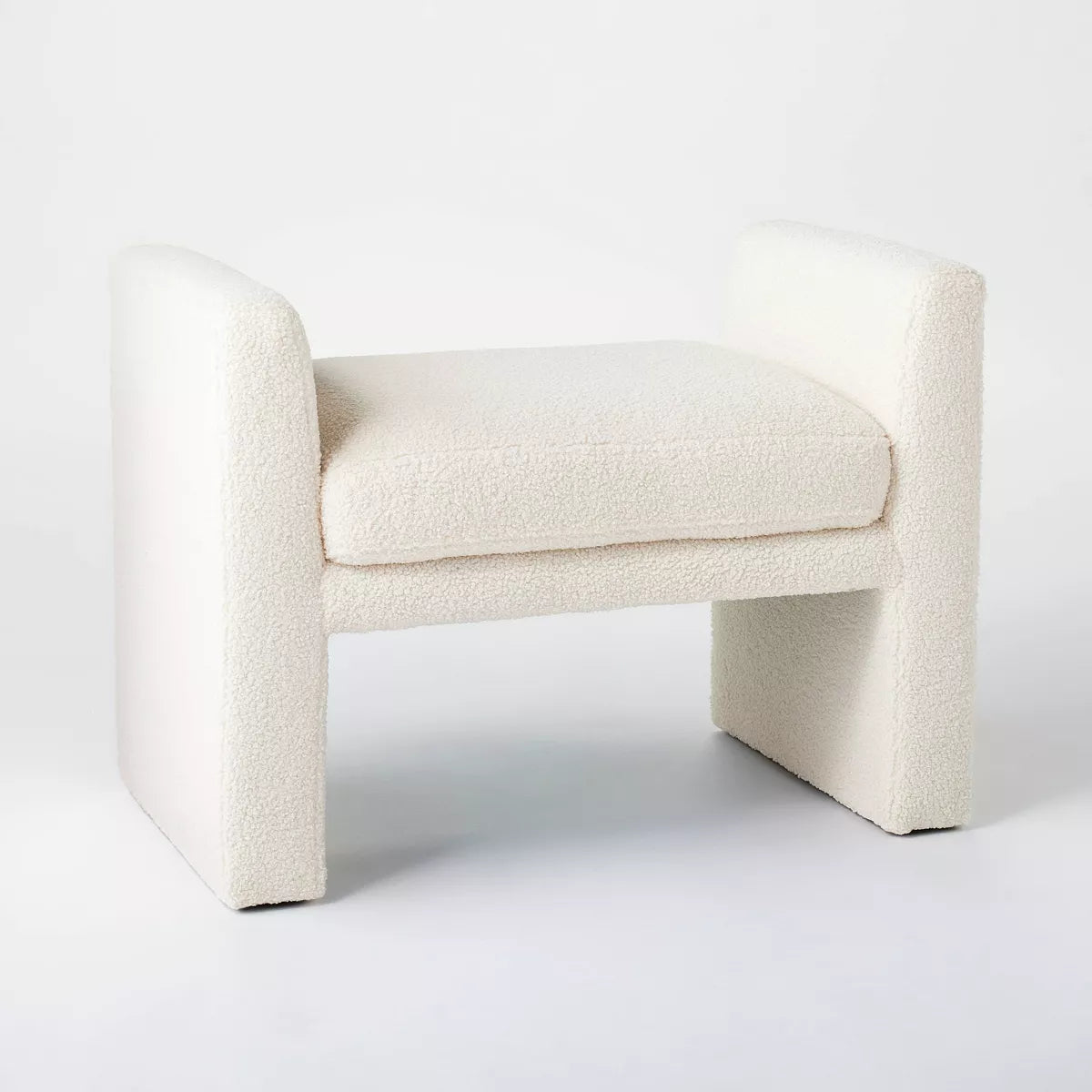Vernon Ottoman - Threshold™ designed with Studio McGee SHOWROOM ITEM