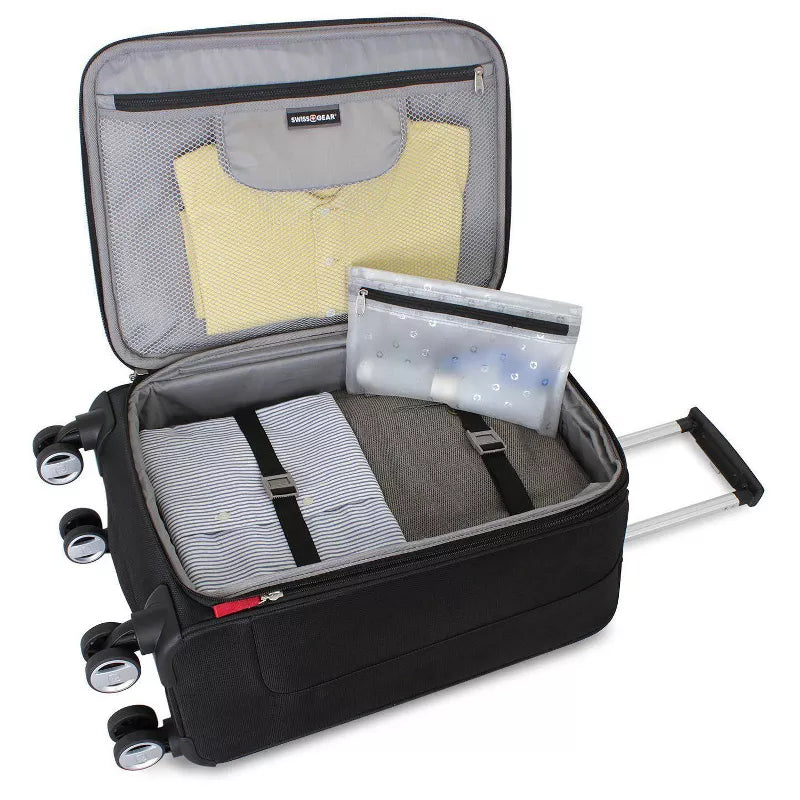 Zurich Softside Carry On Spinner Suitcase