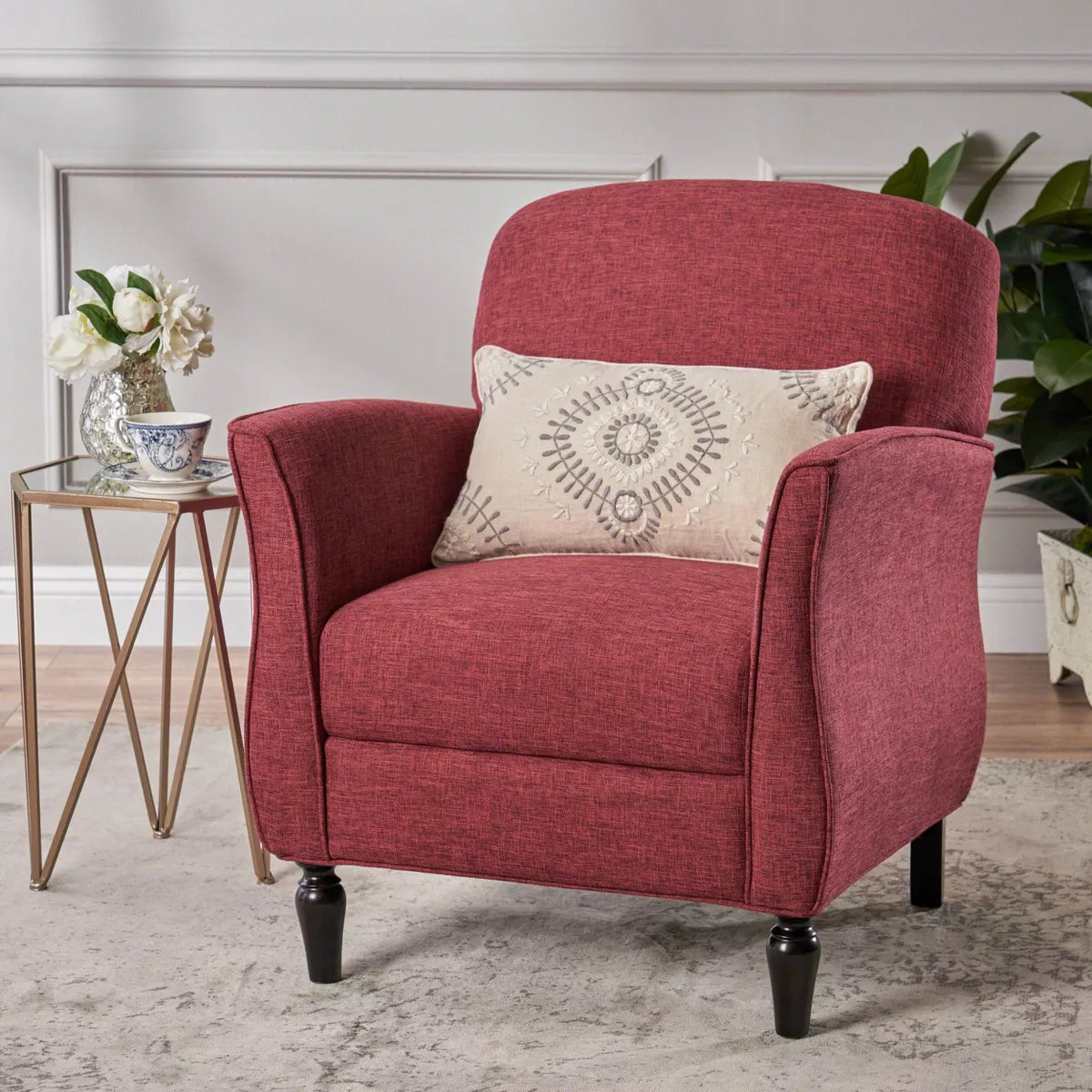 Swainson Traditional Tweed Armchair SHOWROOM ITEM