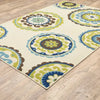 Cozumel Medallion Patio Rug - 6'7x9'6