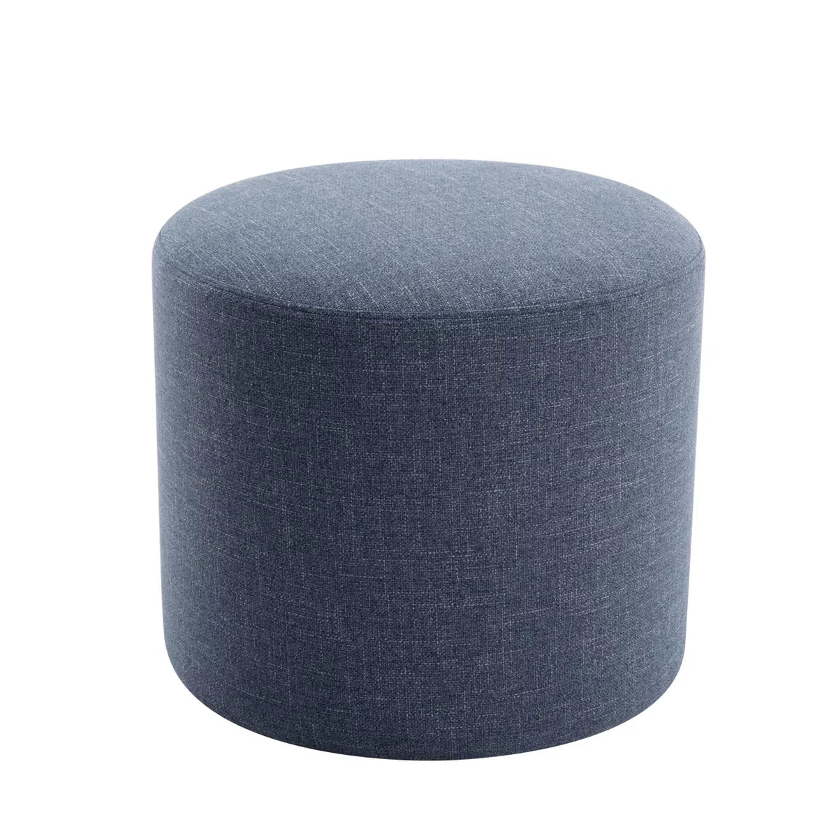 19" Round Pouf Ottoman - WOVENBYRD SHOWROOM ONLY ITEM