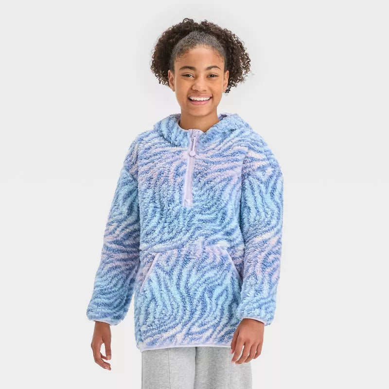 Girls' Fleece 1/2 Zip Pullover - Set of 2