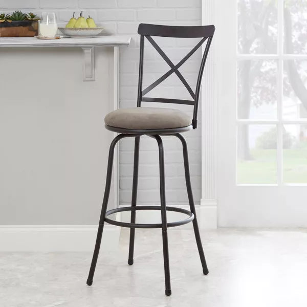 Karson Adjustable Height X Barstool, final cut