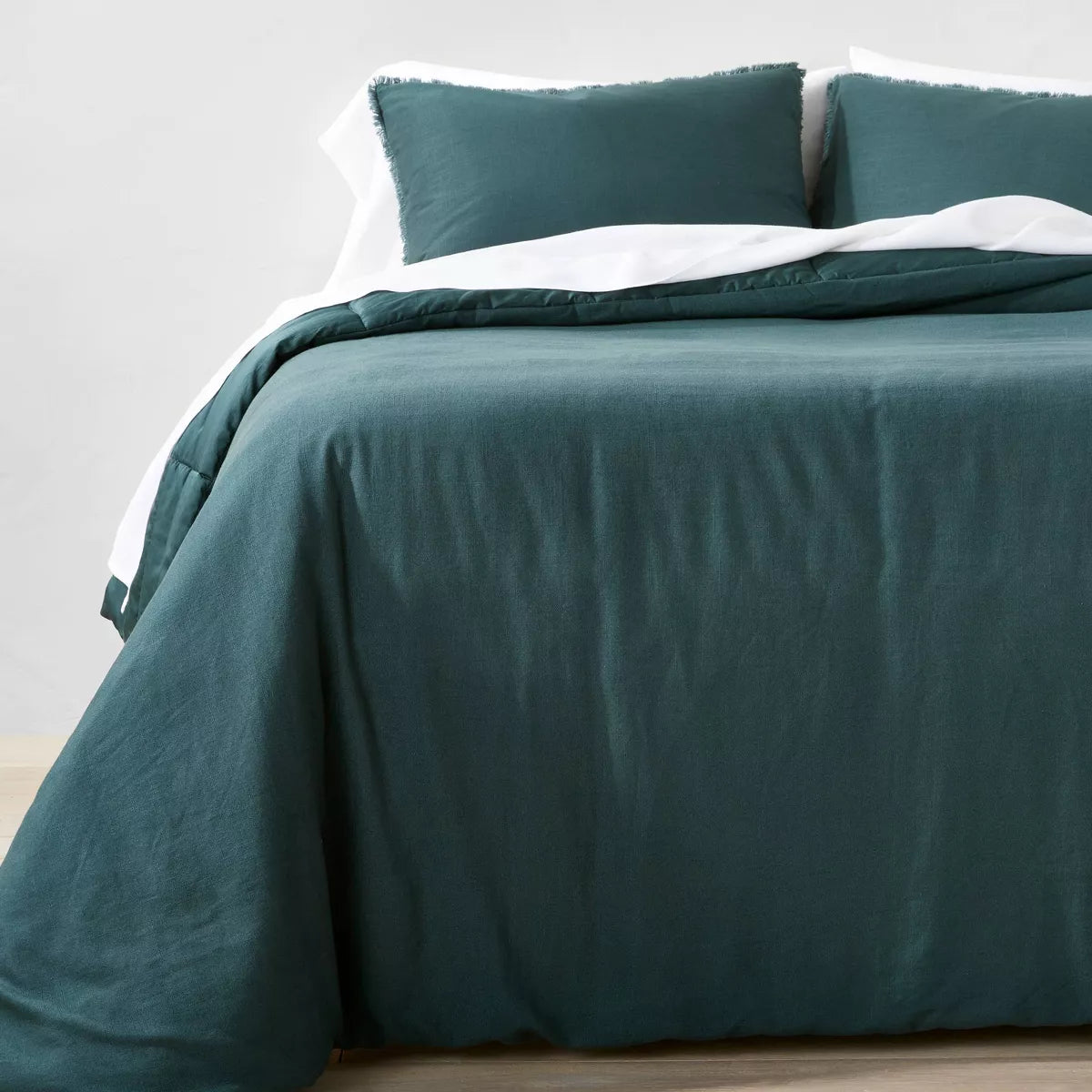 Heavyweight Linen Blend Comforter & Sham Set Full/Queen (Copy)