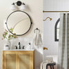 Round Bathroom Vanity Pivot Mirror