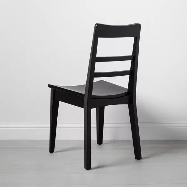1 Piece Wood Ladder Back Dining Chair Set