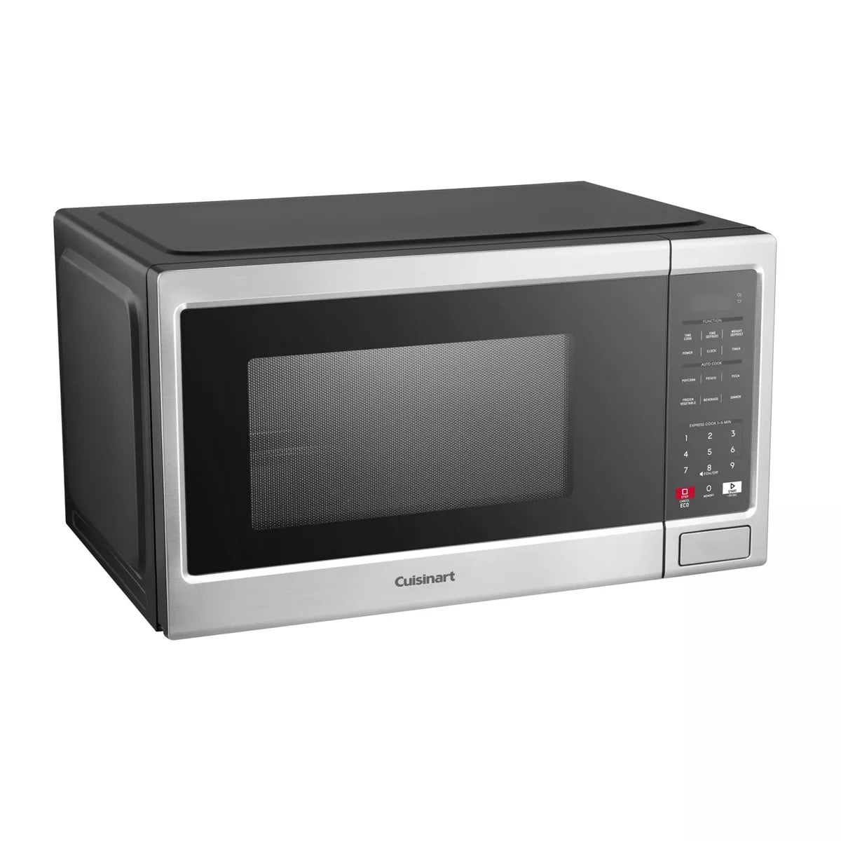 Microwave Oven: Countertop, 11 Power Levels, Digital Display, Child Lock, Black