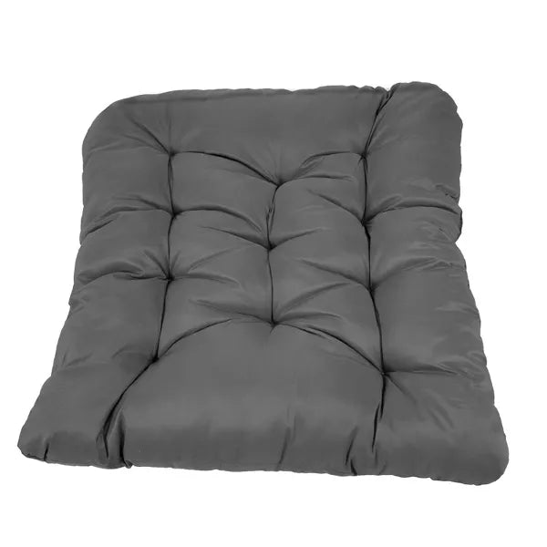 Outdoor Andrei Double Egg Chair Replacement Seat Cushion - Dark Gray