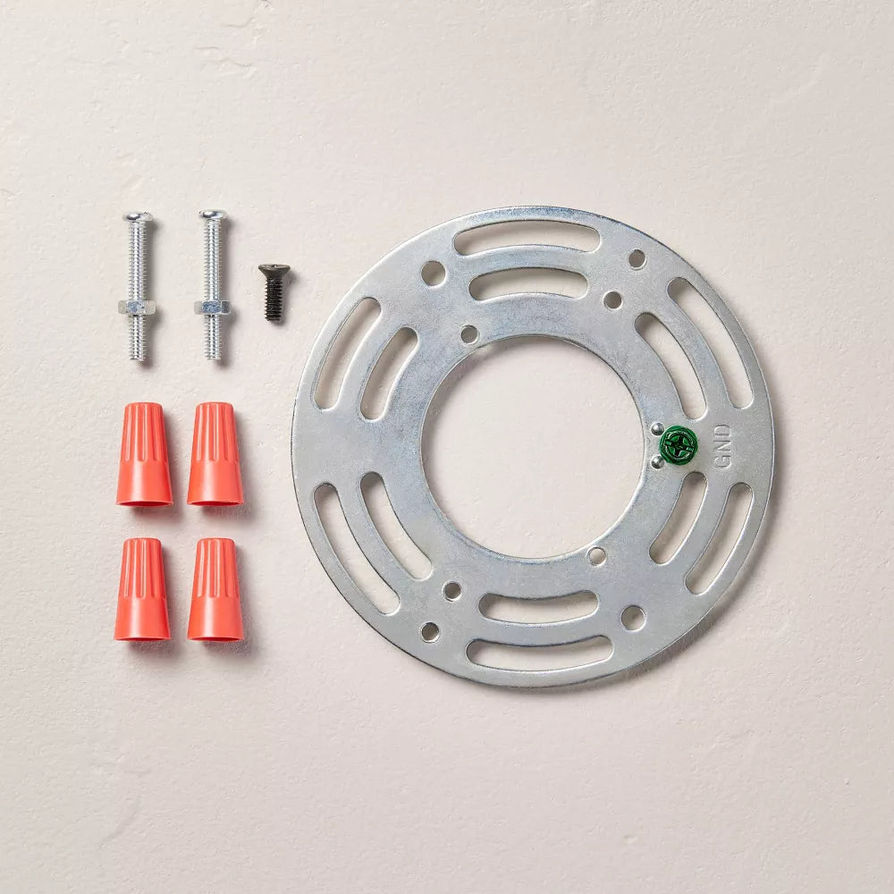 Milk Glass Flush Mount Celling Light