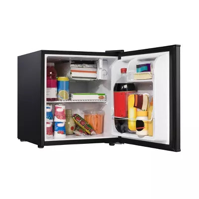 1.7 cu-ft Refrigerator - Black