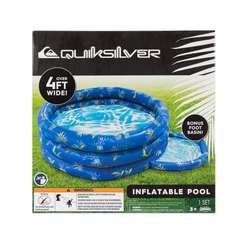 3 Ring Inflatable Pool with Basin