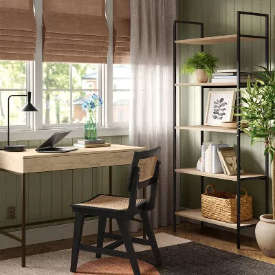 Loring 5 Shelf Ladder Bookshelf