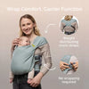 2-in-1 Hybrid Baby Carrier & Wrap