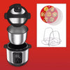 9-in-1 Pressure Cooker Bundle: Exclusive Bonus Silicone Pan with Lid, Rice & Multi Cooker, Stainless Steel