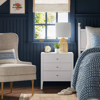 Pelham Nightstand White