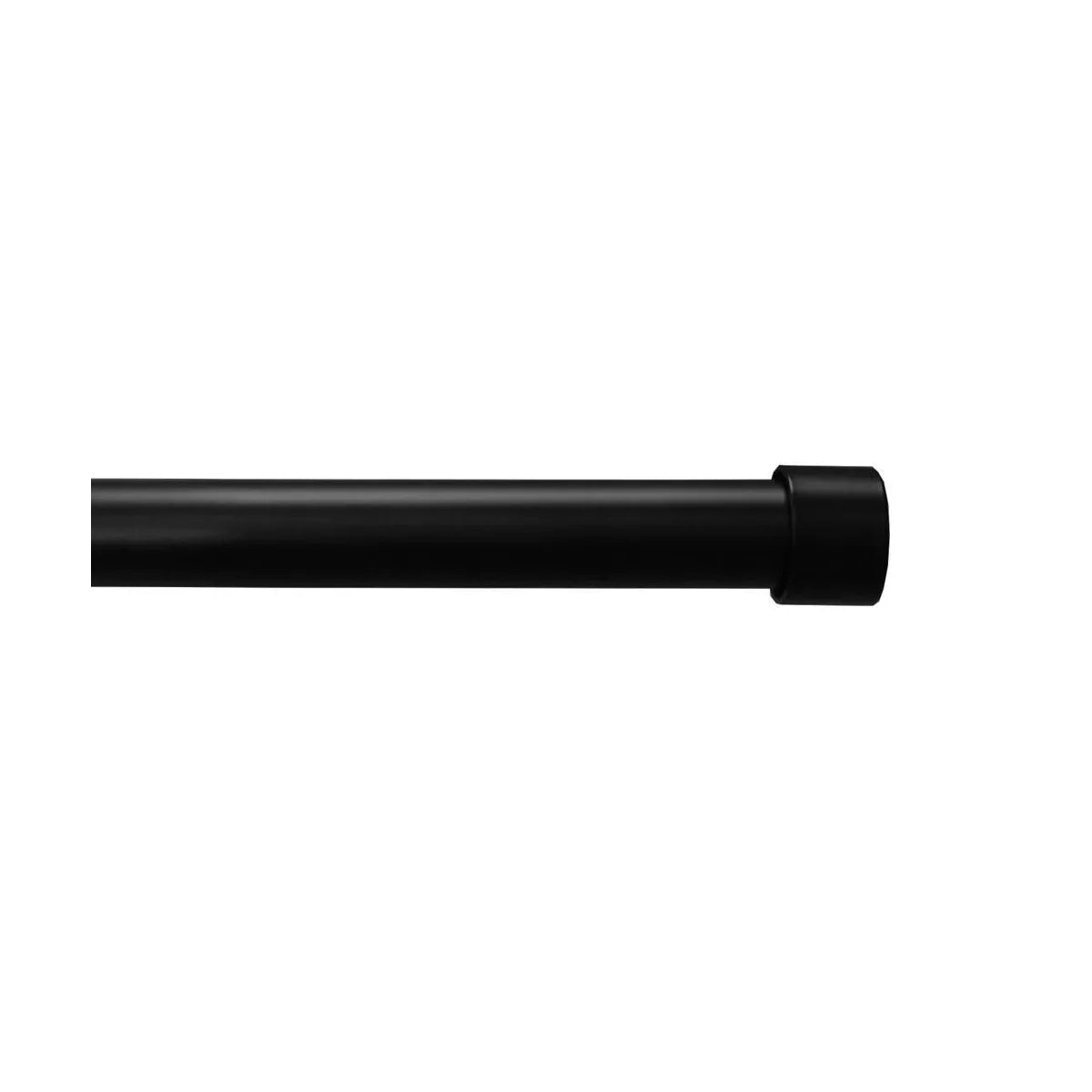Decorative Drapery Curtain Rod with End Cap Finials
