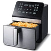 Digital Air Fryer, with 12 One-Touch Functions & Guided Cooking - Stainless Steel: Kitchen Appliance