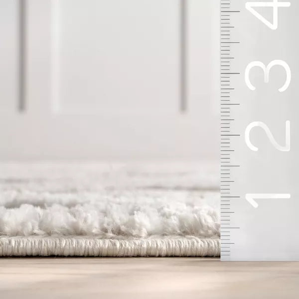 Ansley Moroccan Lattice Tassel Indoor Area Rug - 5'3"x7'7"