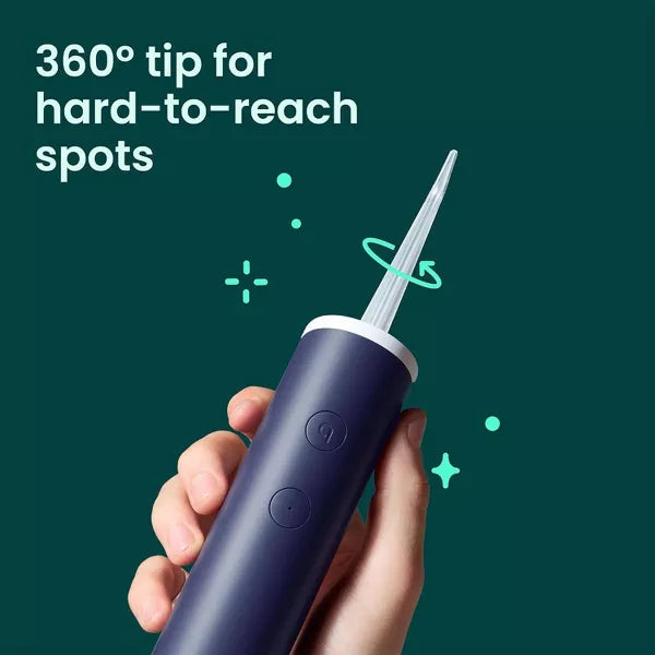 Rechargeable Cordless Water Flosser - Plastic | 2 Modes + 360º Tip