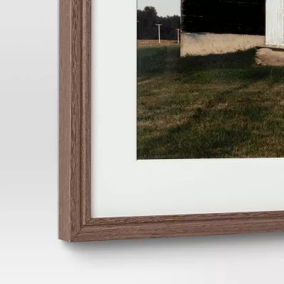 Barn Framed Poster Black - Countryside Elegance, Vintage Artistry