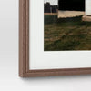 Barn Framed Poster Black - Countryside Elegance, Vintage Artistry