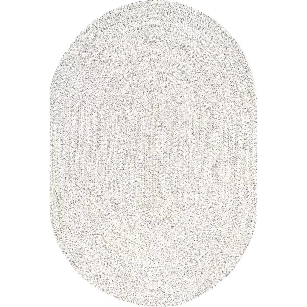 Wynn Braided Indoor/Outdoor Area Rug 5'x8' Oval