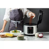 Digital Multicooker & Rice Cooker - Stainless Steel: 5 Settings, Automatic Keep Warm, Nonstick