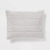 3pc Luxe Faux Fur Comforter and Sham Set - Full/Queen